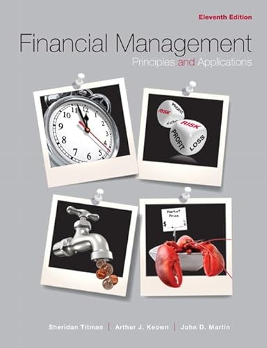 Beispielbild fr Financial Management: Principles and Applications zum Verkauf von Your Online Bookstore