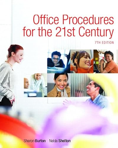 9780132343435: Office Procedures for the 21st Century & Student Workbook Package