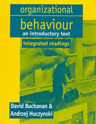 Stock image for Organizational Behaviour: Integrated Readings for sale by WorldofBooks