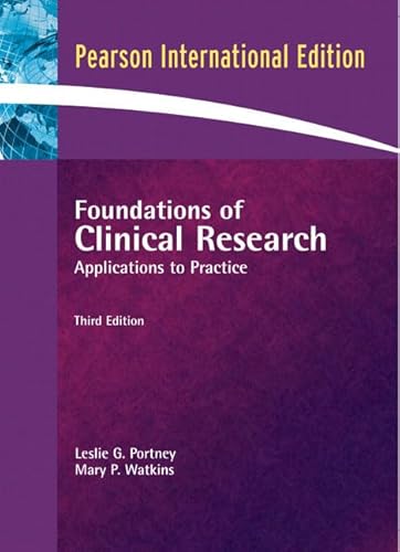 9780132344708: Foundations of Clinical Research: Applications to Practice: International Edition