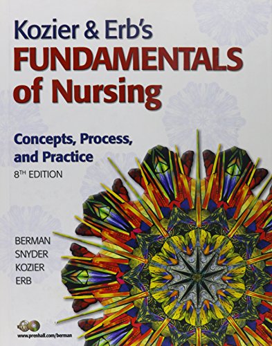 9780132344876: Kozier & Erb's Fundamentals of Nursing with Study Guide and Clinical Handbook (8th Edition)