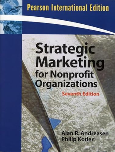 9780132345545: Strategic Marketing for Non-Profit Organizations: International Edition
