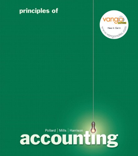 Principles of Accounting and MAL 12 Access Code Package (9780132346559) by Pollard, Meg; Mills, Sherry T.; Harrison, Walter T.