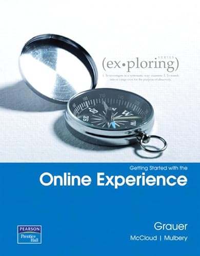 Imagen de archivo de Ex-ploring Getting Started with the Online Experience a la venta por Books-FYI, Inc.