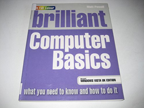 Imagen de archivo de Brilliant Microsoft Vista Computer Basics a la venta por WorldofBooks