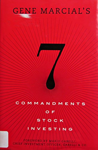 Imagen de archivo de Gene Marcial's 7 Commandments of Stock Investing a la venta por Better World Books