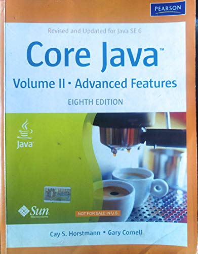 9780132354790: Core Java, Vol. 2: Advanced Features, 8th Edition