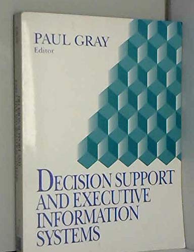 Stock image for Decision Support and Executive Information Systems (Prentice Hall Series in Information Management) for sale by dsmbooks