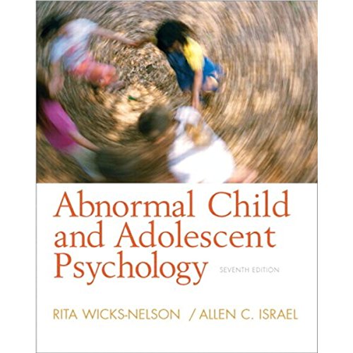 Stock image for Abnormal Child and Adolescent Psychology (7th Edition) for sale by HPB-Red