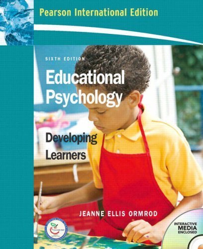 Stock image for Educational Psychology: Developing Learners for sale by medimops