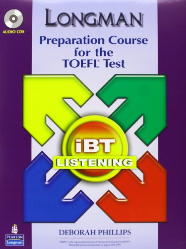 Imagen de archivo de Longman Preparation Course for the TOEFL IBT: Listening Audio CDs a la venta por HPB-Red