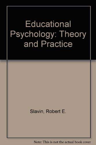 Beispielbild fr Educational psychology: Theory into practice zum Verkauf von Wonder Book