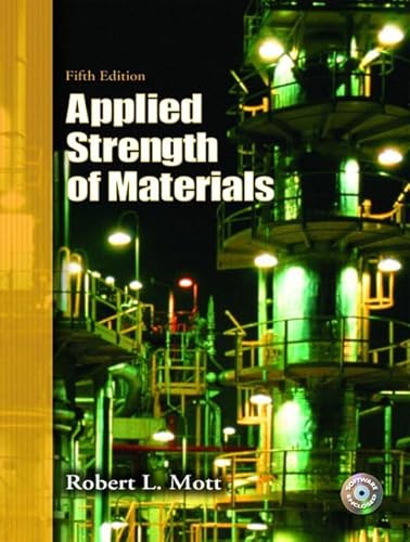 Imagen de archivo de Applied Strength of Materials a la venta por Zoom Books Company