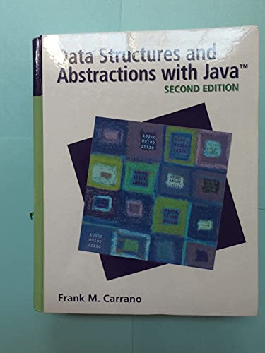 Beispielbild fr Data Structures and Abstractions with Java zum Verkauf von Better World Books