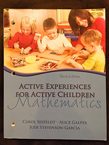 Stock image for Active Experiences for Active Children: Mathematics (3rd Edition) for sale by SecondSale