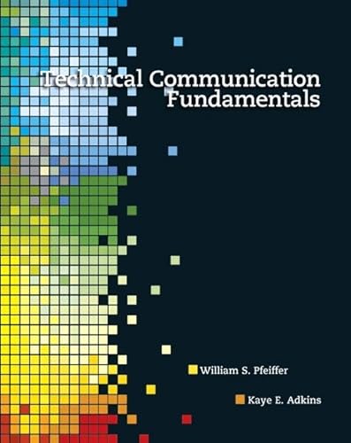 Beispielbild fr Technical Communication Fundamentals zum Verkauf von Blackwell's