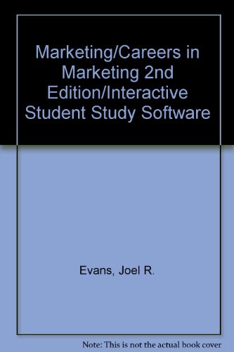 Marketing/Careers in Marketing 2nd Edition/Interactive Student Study Software (9780132379342) by Evans, Joel R.