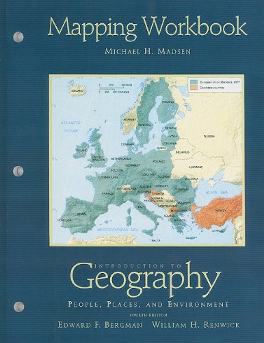 Stock image for Introduction to Geography Mapping Workbook: People, Places, and Environment for sale by Phatpocket Limited