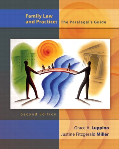 Beispielbild fr Family Law and Practice: The Paralegal's Guide zum Verkauf von ThriftBooks-Dallas