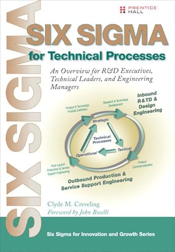 Beispielbild fr Six Sigma for Technical Processes : An Overview for R&D Executives, Technical Leaders, and Engineering Managers zum Verkauf von Better World Books