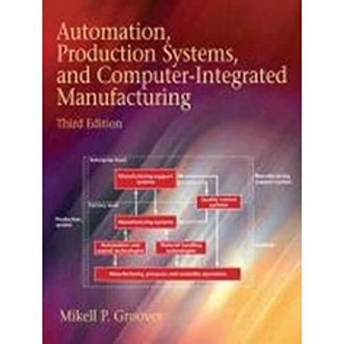 Automation Production Systems And Computer Integrated Manufacturing    by Mikell Groover 