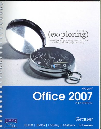 9780132393812: Exploring Microsoft Office 2007: Plus Edition