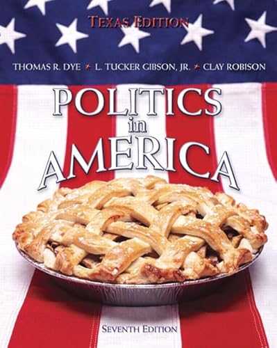 Stock image for Politics in America: Texas Edition for sale by HPB-Red