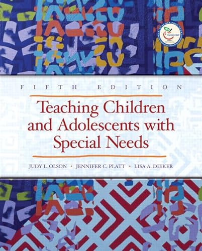 Beispielbild fr Teaching Children and Adolescents with Special Needs (5th Edition) zum Verkauf von Zoom Books Company
