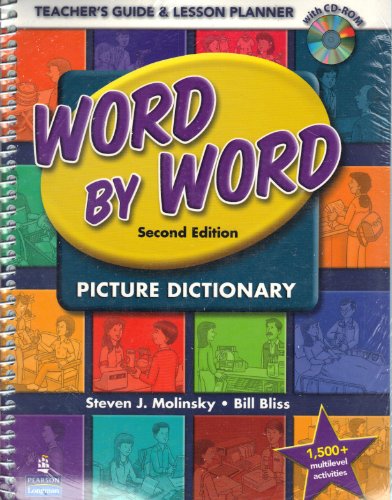 9780132405218: Word by Word Picture Dictionary: Teacher's Guide & Lesson Planner, 2nd Edition (Book & CD-ROM)