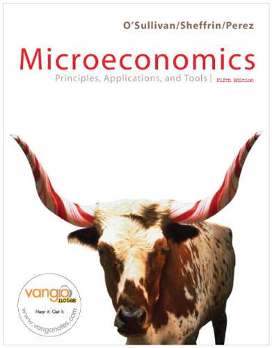 9780132405256: Microeconomics: Principles, Applications, and Tools