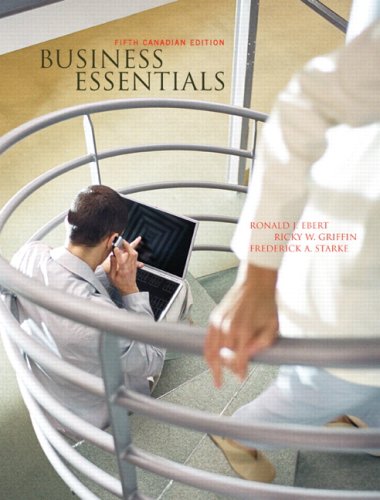 Beispielbild fr Business Essentials, Fifth Canadian Edition zum Verkauf von ThriftBooks-Dallas