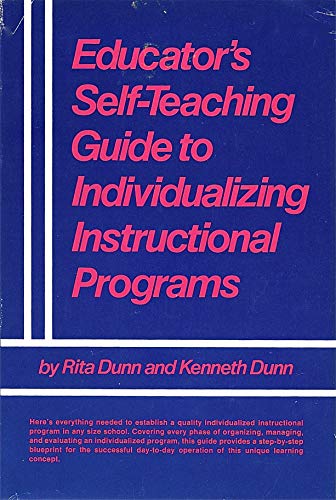 9780132406635: Educator's self-teaching guide to individualizing instructional programs