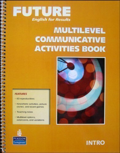 Beispielbild fr Future Intro Multilevel Communicative Activities Book zum Verkauf von Better World Books