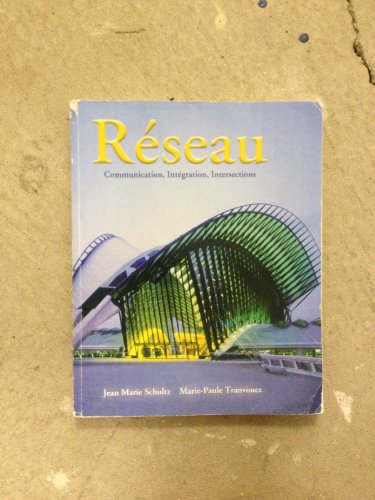 Beispielbild fr R?seau: Communication, Int?gration, Intersections zum Verkauf von SecondSale