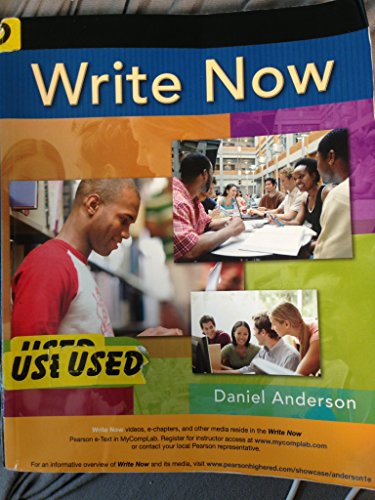 9780132415477: Write Now