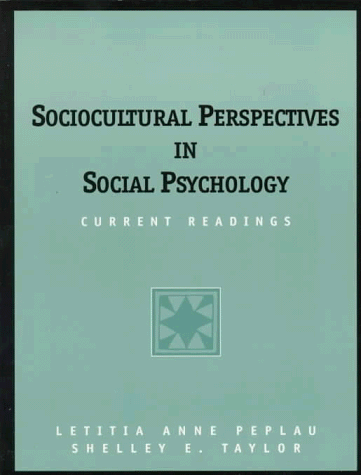 Imagen de archivo de Sociocultural Perspectives in Social Psychology: Current Readings a la venta por Books From California