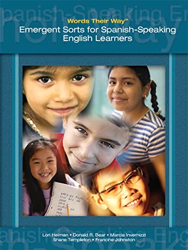 9780132421430: Words Their Way:Emergent Sorts for Spanish-Speaking English Learners (Words Their Way Series)