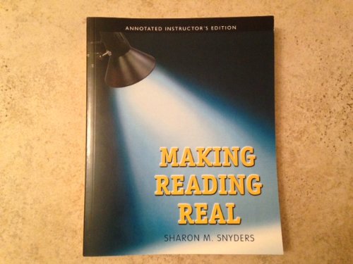 9780132423113: Aie Making Reading Real