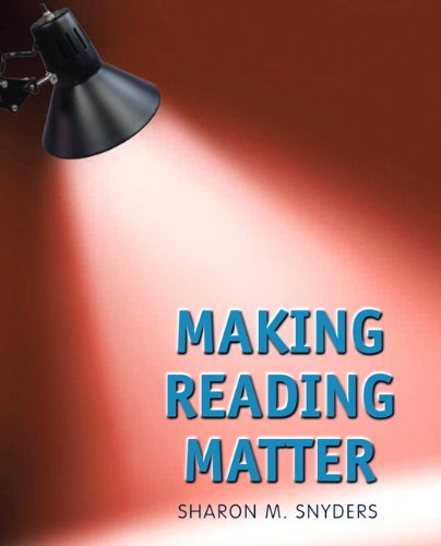 9780132423410: Making Reading Matter