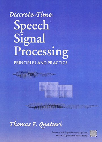 9780132429429: Discrete-Time Speech Signal Processing: Principles and Practice