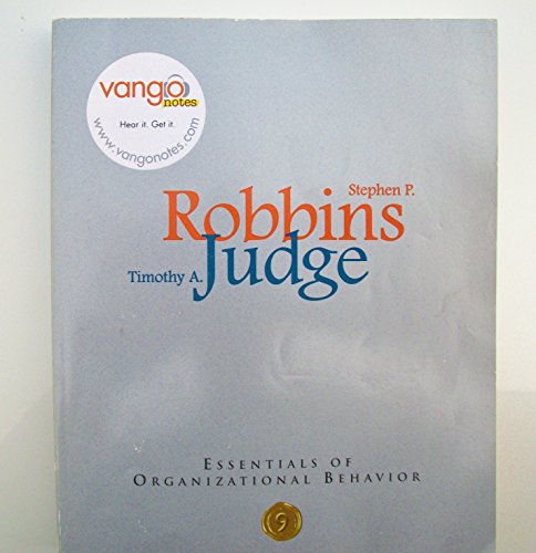 Imagen de archivo de Essentials of Organizational Behavior a la venta por Wonder Book