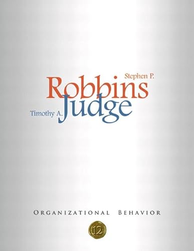 Beispielbild fr Organizational Behavior, 12th Edition zum Verkauf von SecondSale