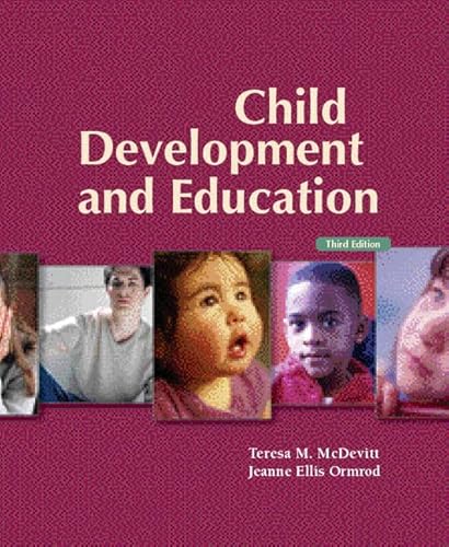 Imagen de archivo de Child Development and Education a la venta por Irish Booksellers