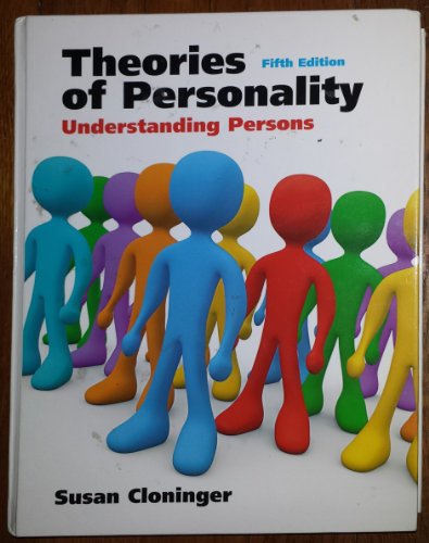 9780132434096: Theories of Personality: Understanding Persons: United States Edition