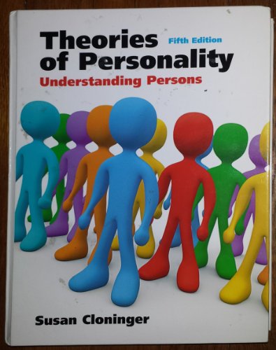 9780132434096: Theories of Personality: Understanding Persons (5th Edition)