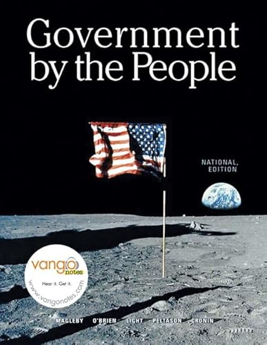 Imagen de archivo de Government by the People: National Edition a la venta por HPB-Red