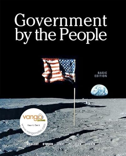 Beispielbild fr Government By The People, Basic Version (22nd Edition) ; 9780132434423 ; 0132434423 zum Verkauf von APlus Textbooks