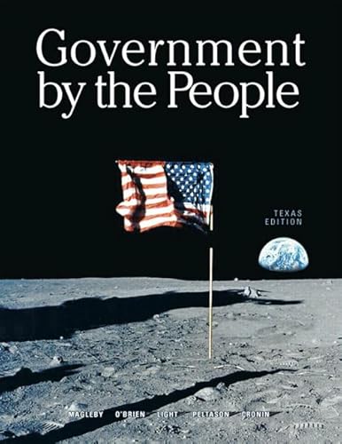 Stock image for Government By The People, Texas Edition (22nd Edition) for sale by HPB-Red