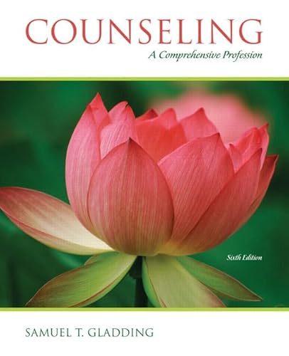 Imagen de archivo de Counseling : A Comprehensive Profession a la venta por Better World Books