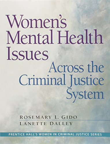 Beispielbild fr Women's Mental Health Issues Across the Criminal Justice System zum Verkauf von Better World Books